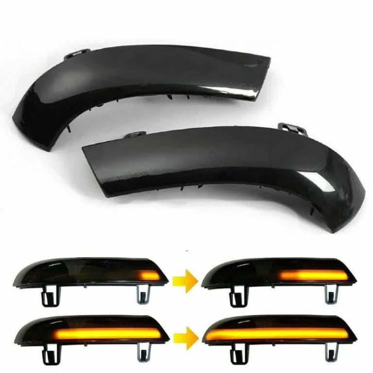 Semnalizator LED Dinamic Negru pentru Oglinda Laterala VW GOLF 5 GTI MK5, Jetta, Passat B5.5/B6